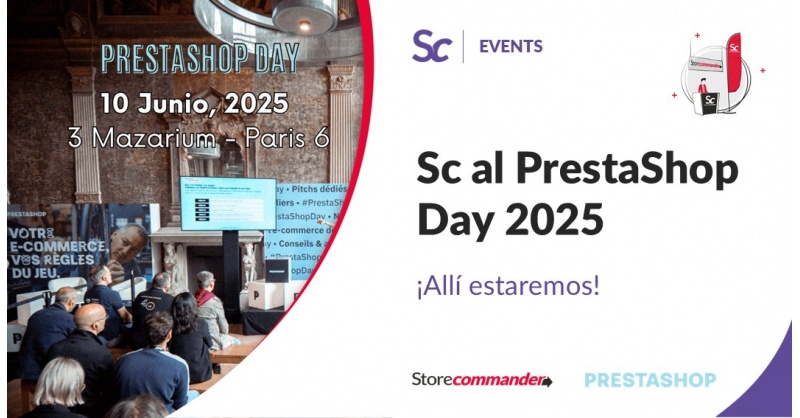 Store Commander au PrestaShop Day Paris 2025 : on y sera ! Store Commander au PrestaShop Day Paris 2025 : on y sera !