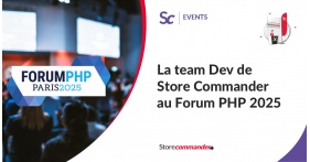 La team Dev de Store Commander au Forum PHP 2025